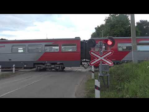 Railroad crossing of Nivenskoye, Russia/Nivenskojė geležinkelio pervaža