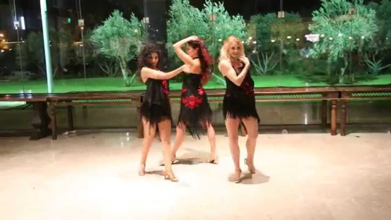 Natasha Terekhina, Dikla Damty & Olaya Dendê Zouk Lambada show @ Israel Zouk Congress 2015