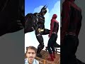Can SpiderMan Defeat Level 999 Batman 😱😱 #trending #shorts #viral #spiderman #short