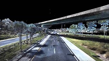 Colorized Mobile LiDAR Point Cloud