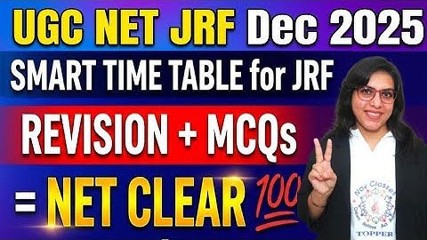 UGC NET Dec 2025 | Bas Itna Sa Time Table Follow Kar Lo – NET JRF Clear Ho Jayega 💯| @Navclasses