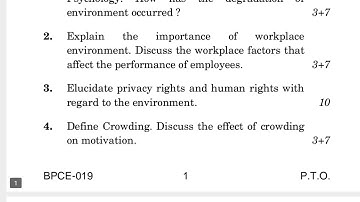 BPCE-019  JUNE-2022 QUESTION PAPER IGNOU