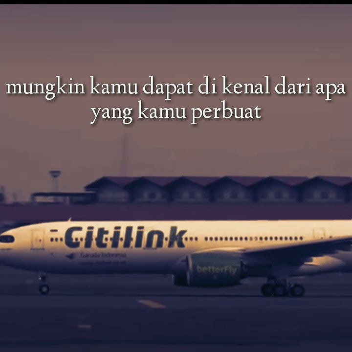 story' wa 30 detik pesawat Citilink Indonesia