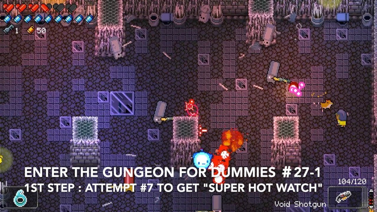 Enter the Gungeon 27, Try to get The gunslinger 1st step. YouTube