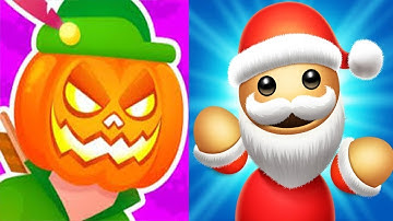 Bowmasters - ALL Upgrade Character Challenge Gameplay iOS/Android