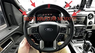 BEST GEN 1 RAPTOR MOD?? Steering Wheel Upgrade Install