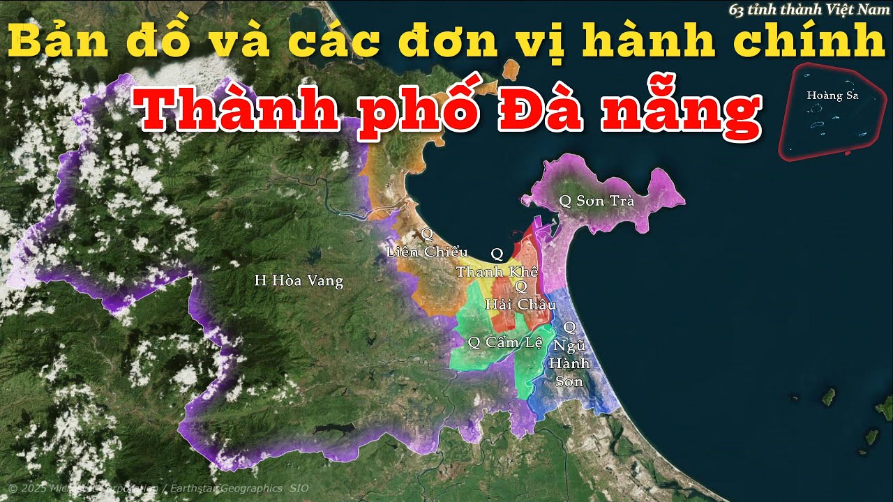 Thành phố Đà Nẵng - Giới thiệu chi tiết về các quận, huyện