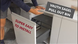 KITCHEN FITTING UK. Installing a VAUTH SAGEL pull out bin ***VS ENVI Space PRO*** screenshot 4