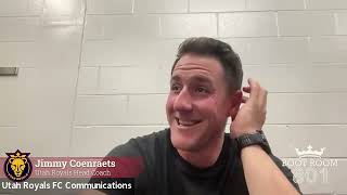 Jimmy Coenraets Post-Match Press Conference | NC Courage 1-4 Utah Royals FC