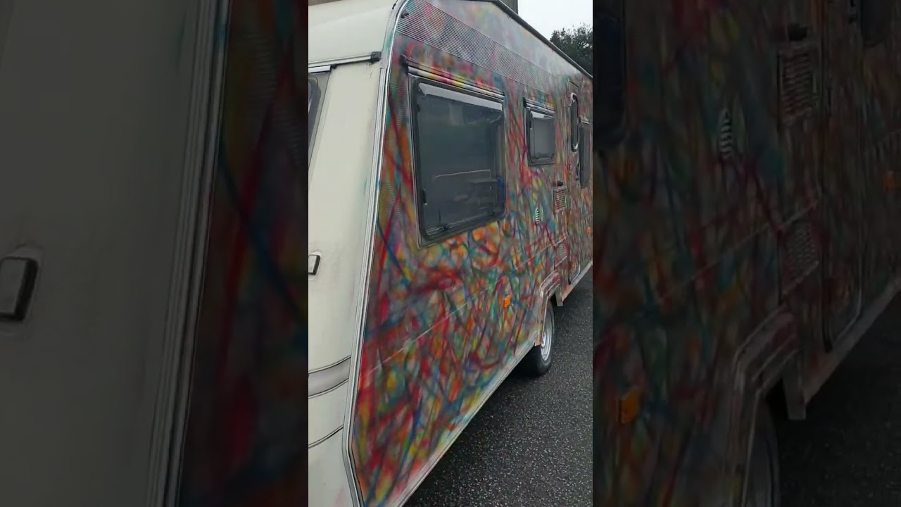 Psychedelic camo paintjob 