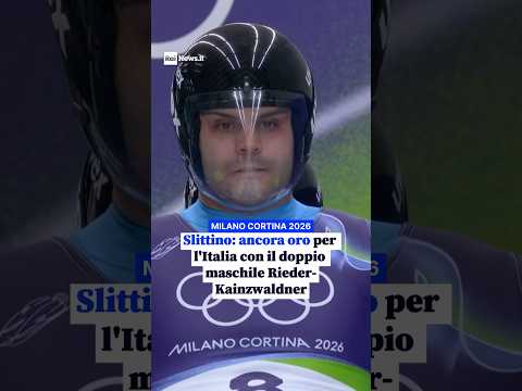 Video Milano-Cortina, slittino: ancora oro per l'Italia con il doppio maschile Rieder-Kainzwaldner