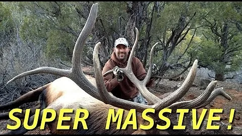 UNREAL Late Season Elk Hunt and Kill Shot!! Tines Up, Monster Bull Elk