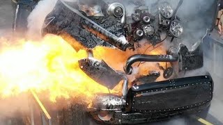 : Witness the 3000 HP Dyno Engine Failure \& Explosive Master Shredder in Car! 😱🔥