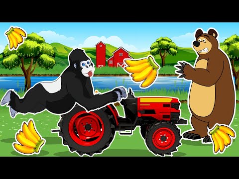 Troublemaker Chimp: The Bear’s Headache in a Rescue Mission!