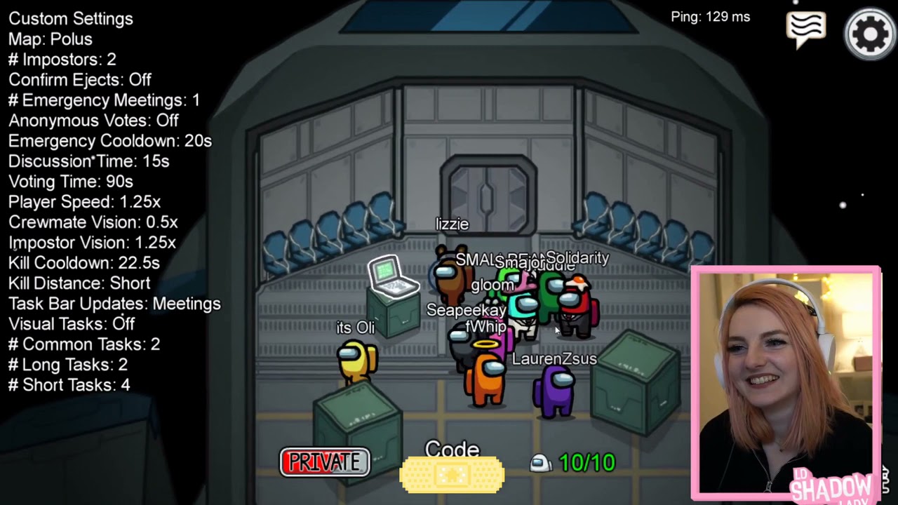 my favorite LDShadowLady among us twitch stream clips pt 12