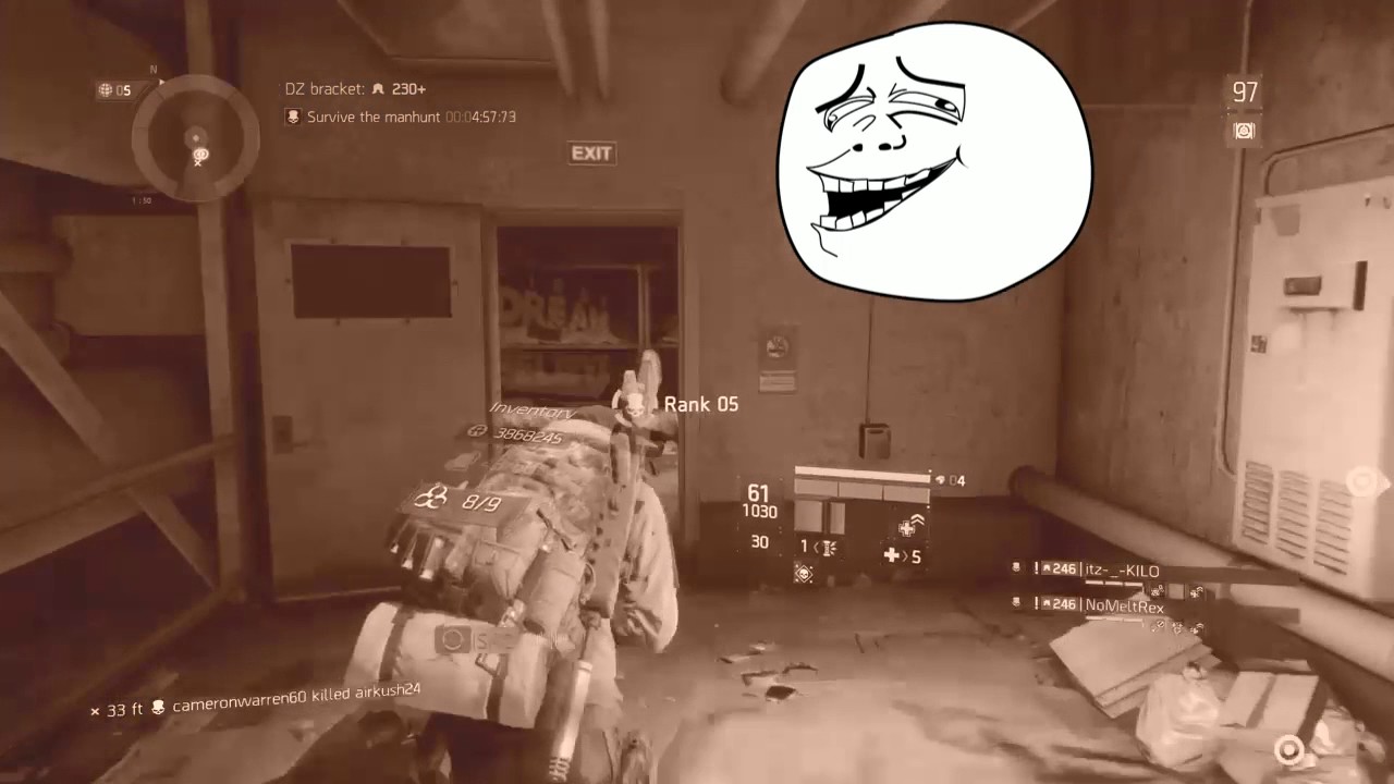 The Division Itz kilo no meltrex exposing AirKush