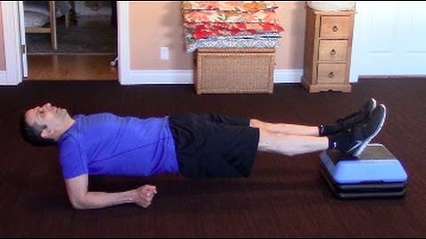 Reverse Plank for added core strengthening