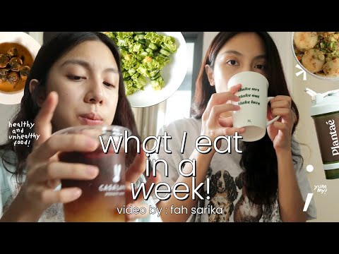 What i eat in a week 😆 กินอะไรบ้างวันๆ