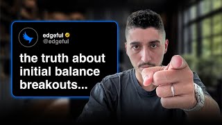 Revealing THE TRUTH About IB Retracements | Initial Balance by Retracement | Day Trading | edgeful