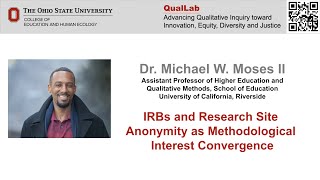 QualLab Lunch: IRBs and Research Site Anonymity as Methodological Interest Convergence