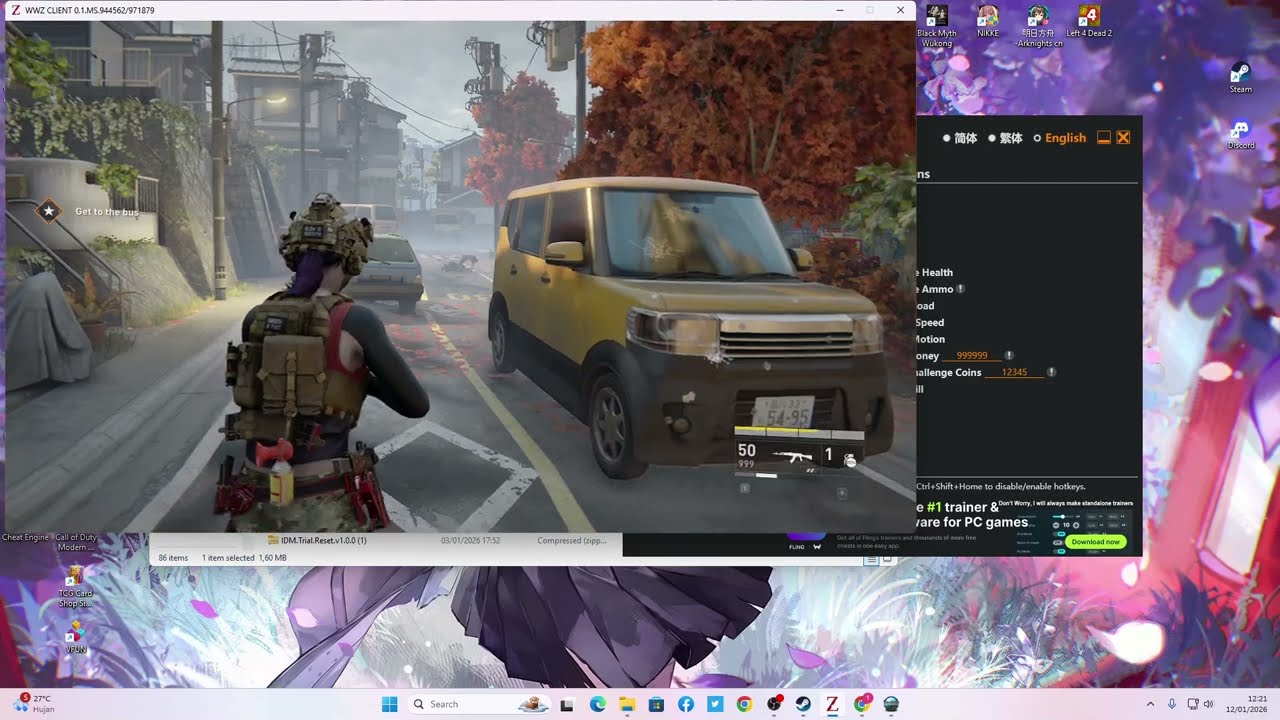 Cheat Credit and Point in World War Z : Aftermeath | Fling Trainer