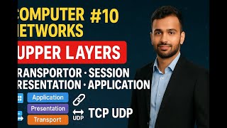 🌐 Computer Networks #9 | Transport, Session, Presentation &amp; Application Layers | TCP &amp; UDP