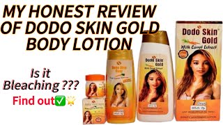 REVIEW: DODO SKIN GOLD SPOT CORRECTOR AND BODY LOTION WITH CARROT EXTRACT
