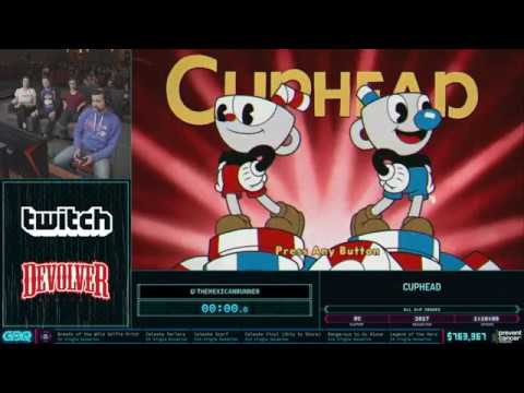 World Record] Cuphead - Any% (Regular) in 24:16 