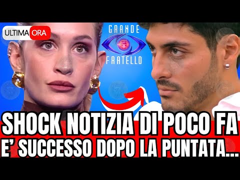 🔴 GF SHOCK NOTIZIA POCO FA: E SUCCESSO DOPO LA PUNTATA... FAN IN LACRIME!