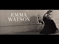 Emma Watson Backstage Vogue Italia 2015