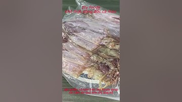 khô mực sông đốc cà mau siêu ngon