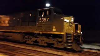 [CSX]5357 ES40DC & a Few Other Ge's Leads Q401-14 With 1st Gen K5hl In Fayetteville NC