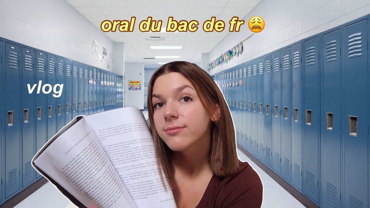 mini vlog: je passe l'oral du bac de français