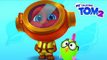 My Talking Tom 2 Join New Adventure Challenge - Underwater World 2 | Gameplay (Android,iOS)