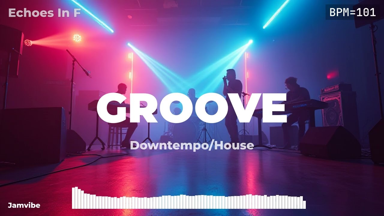 GROOVE Funk Shuffle • 101 BPM • F minor | 1-Bar Count-In