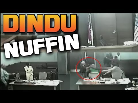 (KARMA) Dindu Nuffin - Woman goes crazy over Custody Decision by Judge! Woman talks back to Judge