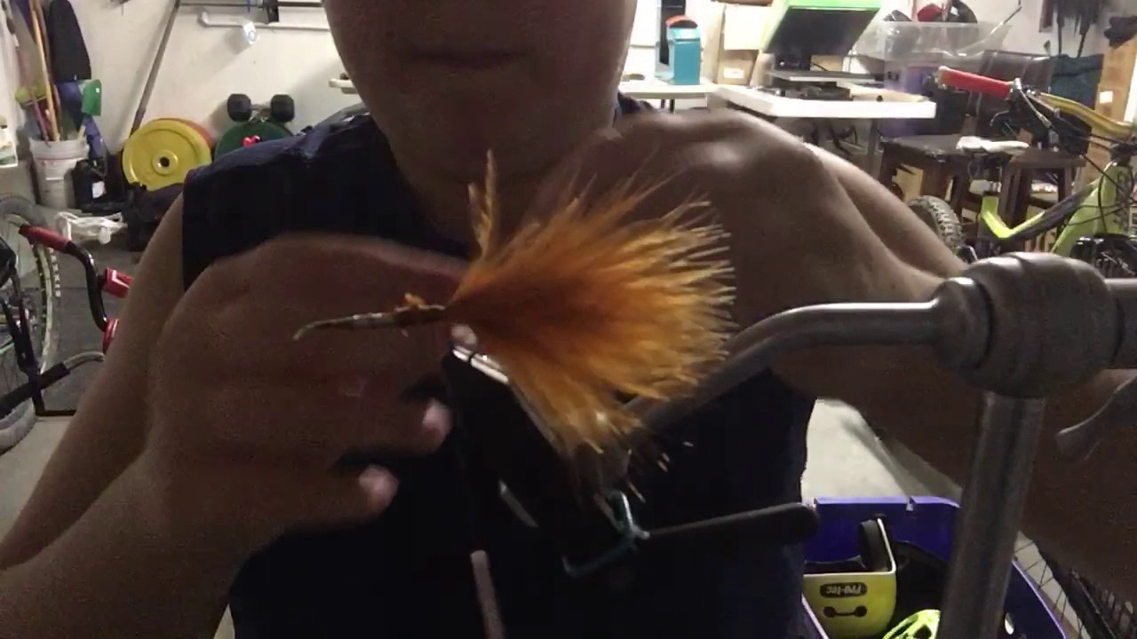 How to tie a wooly bugger fly ( fly fishing ) YouTube