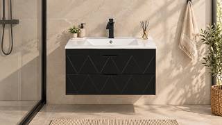 Modern Floating Bathroom Vanity ✨ Clean & Stylish[V072]