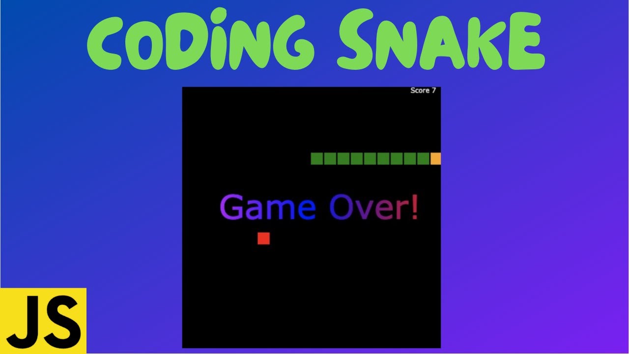 Snake Game com JavaScript ( Jogo da Cobrinha )- Programador Br