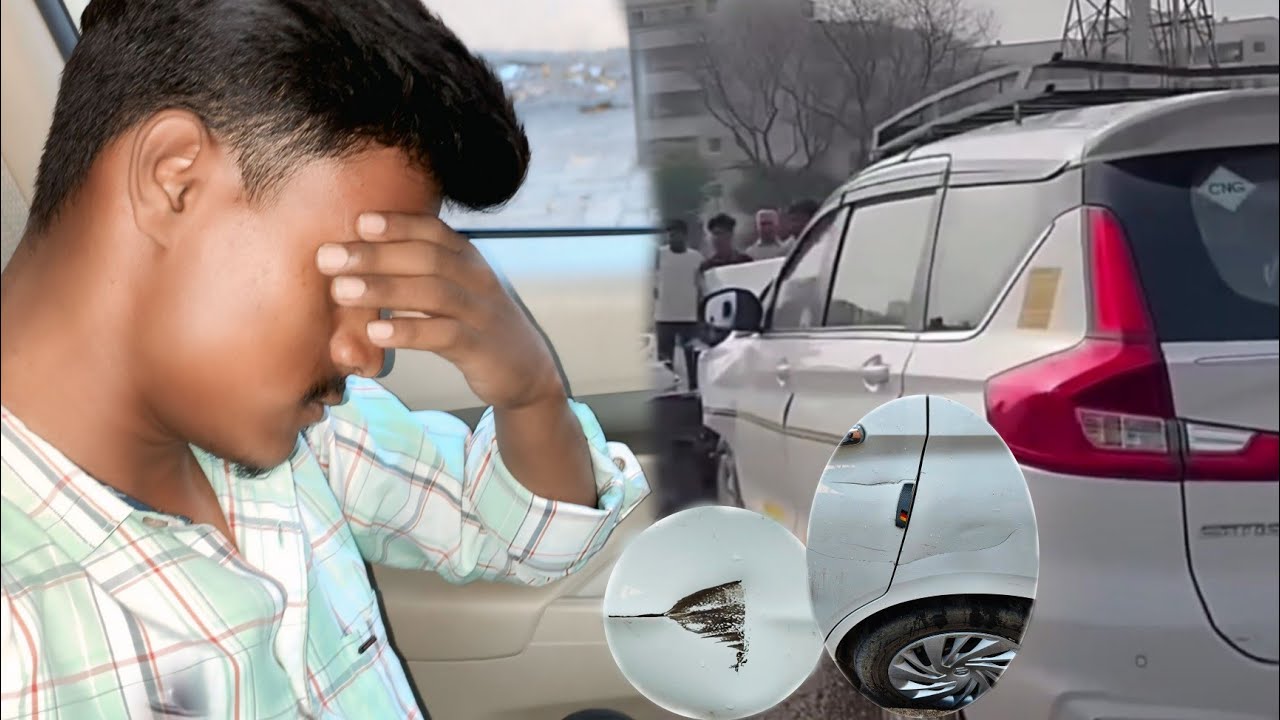 Accident 🚗 ho gaya bhai mera gadi per😣