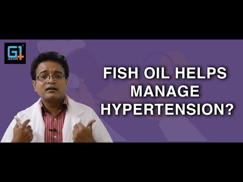 Does fish oil help in managing hypertension?