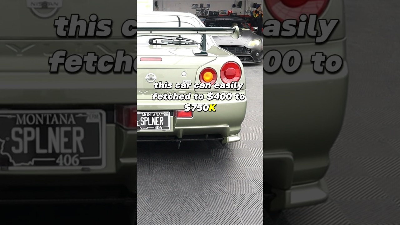 Nissan Skyline R34 GTR M-Spec Nur 