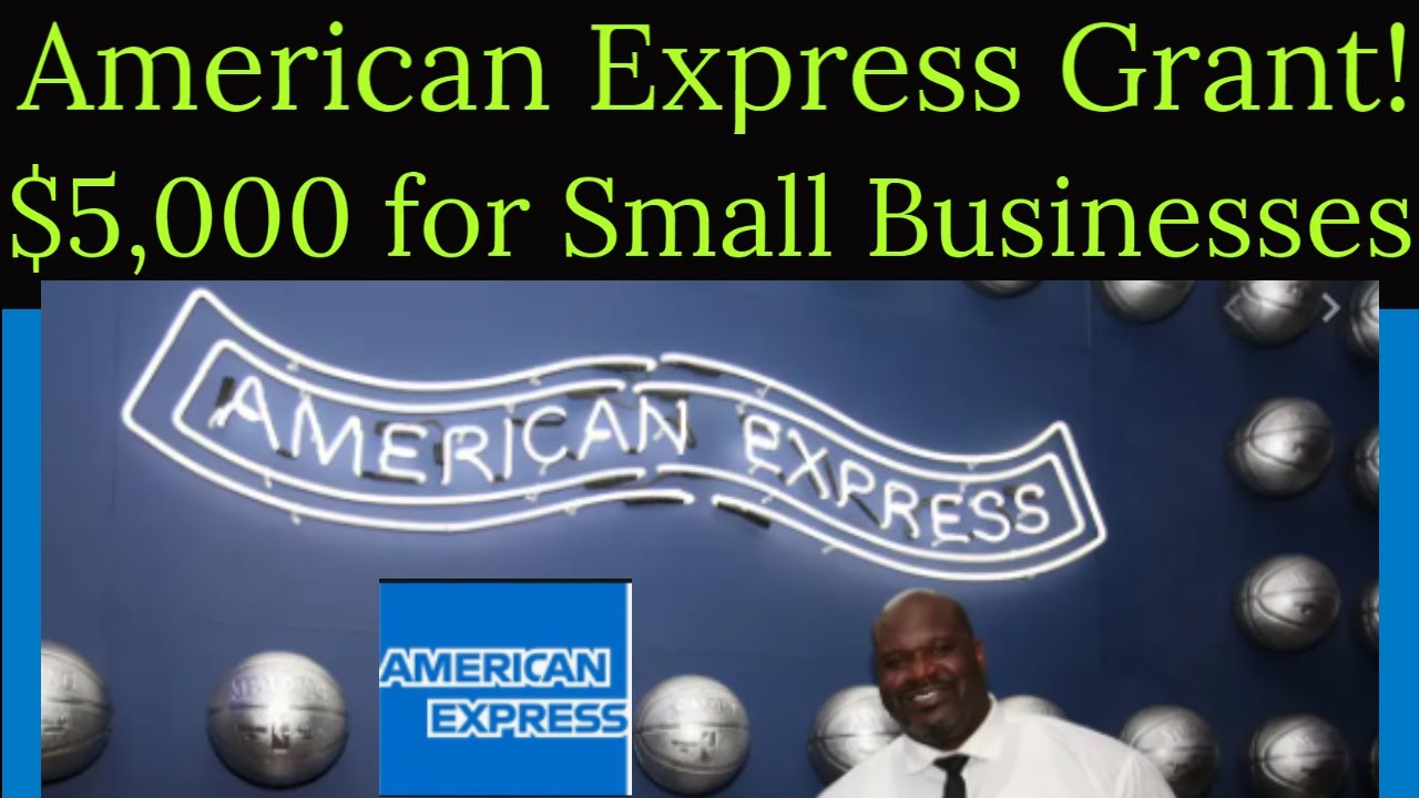 Ground Breaking! American Express launches Small Business Grants for ...