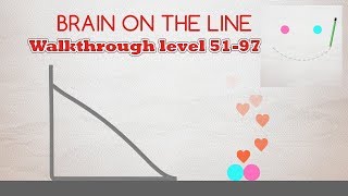 Brain on the Line - Physic puzzle - Walkthrough (Level 51-97) HD screenshot 5