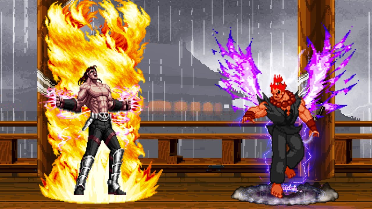 [KOF Mugen] Master Krauser Vs Ogre Ex