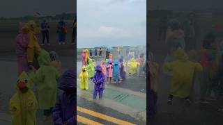 MAIN AIR DI DAMKAR BANDARA SERU❗️#shortsviral #damkar #fieldtrip