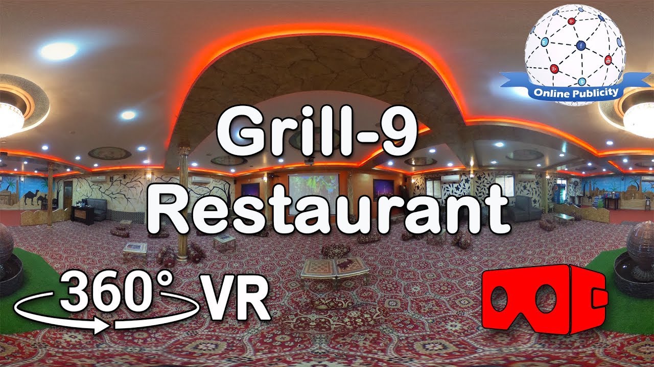 Grill9 Restaurant Vikrampuri Secunderabad 4065199786 360 VR Video