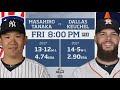 ALCS Game 1 Preview: HOU Astros (Oct. 13)