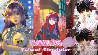 SAKURA SCHOOL SIMULATOR TIKTOK COMPILATION #ownerpermission #tiktoksakuraschoolsimulator