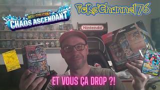 Ouverture Pokemon Chaos Ascendant ! Bundle et Tripack !